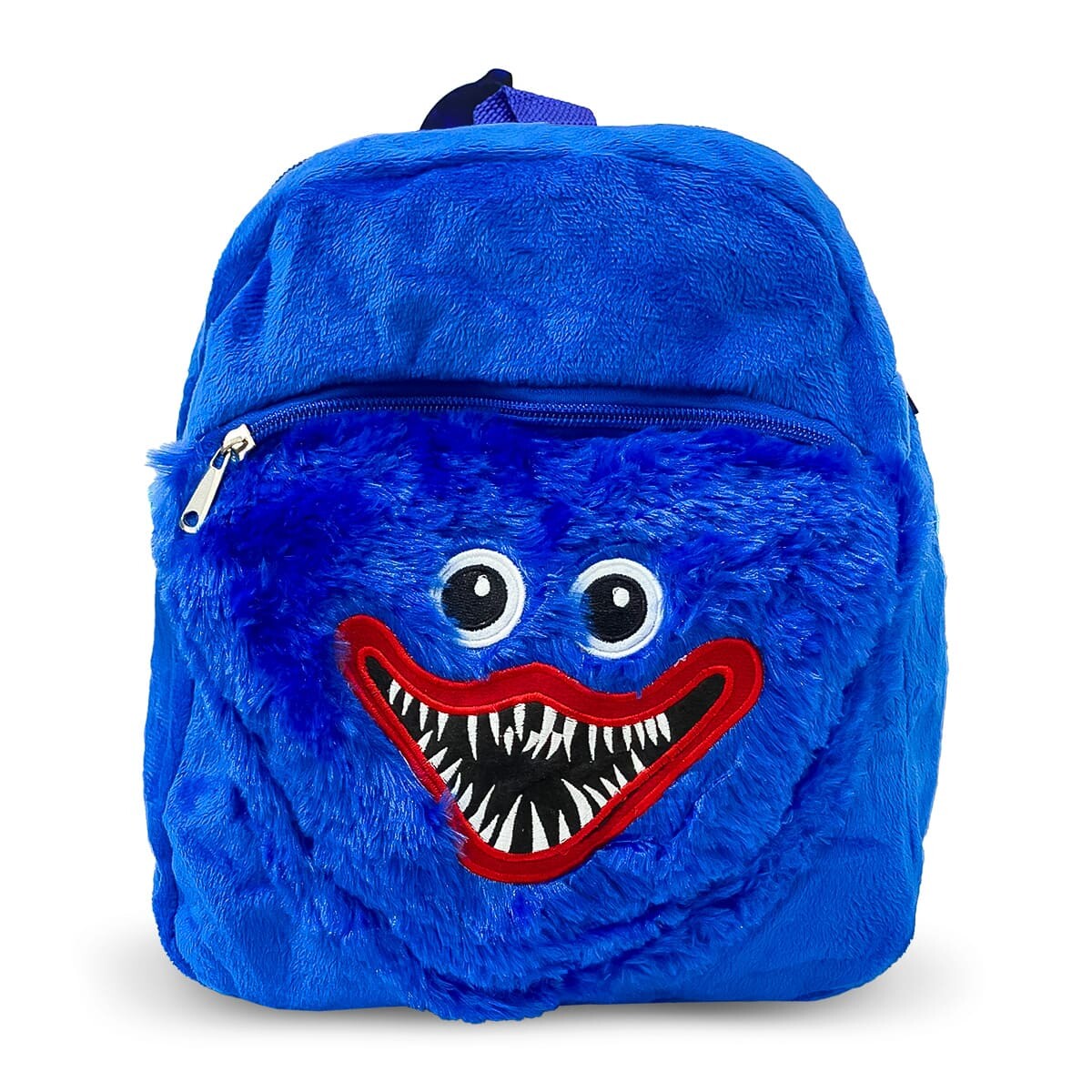 Mochila Peluche Infantil Huggy Wuggy Y Kissy Missy - Azul 