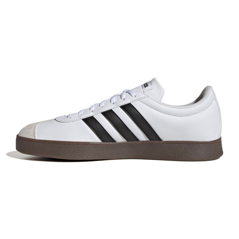 Championes de Hombre Adidas VL Court Base Blanco-Negro