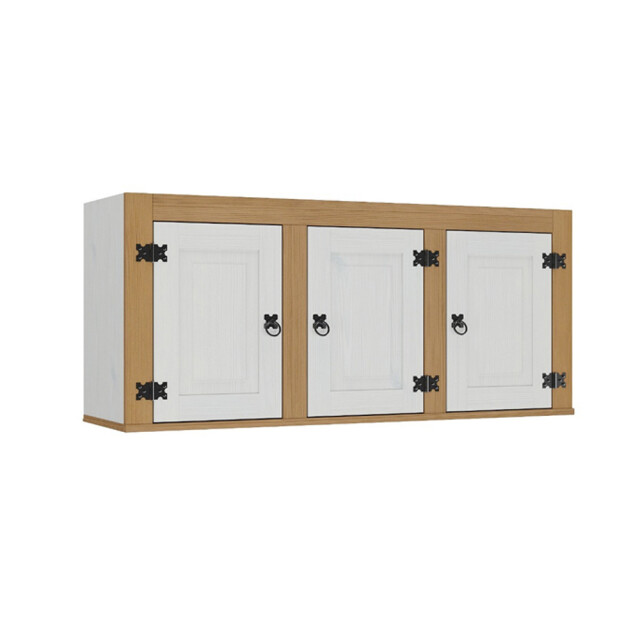 Aéreo 3 Puertas Madera Maciza Alacena Cocina Aéreo 3 Puertas Madera Maciza Alacena Cocina