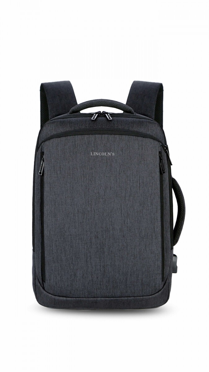 MOCHILA EL IMPARCIAL - Negro 