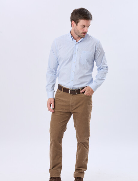 PANTALÓN DE PANA Tostado