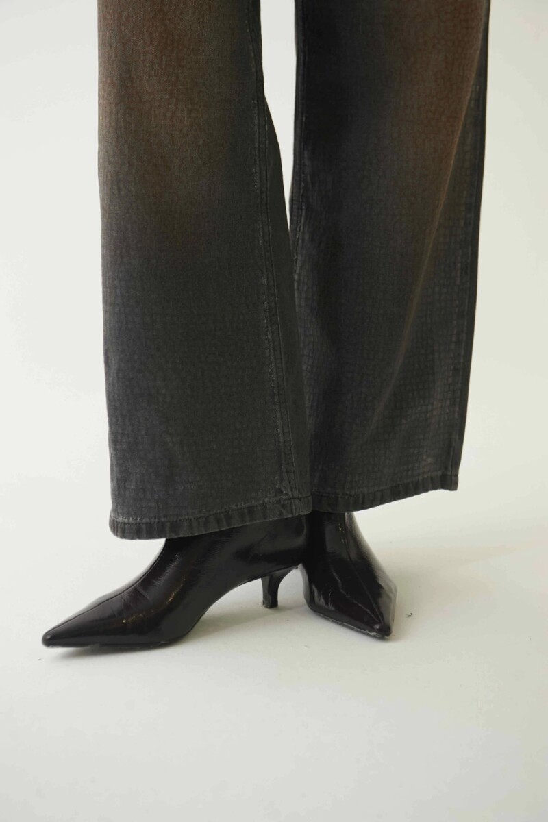 Jean Baggy Suelo Gris
