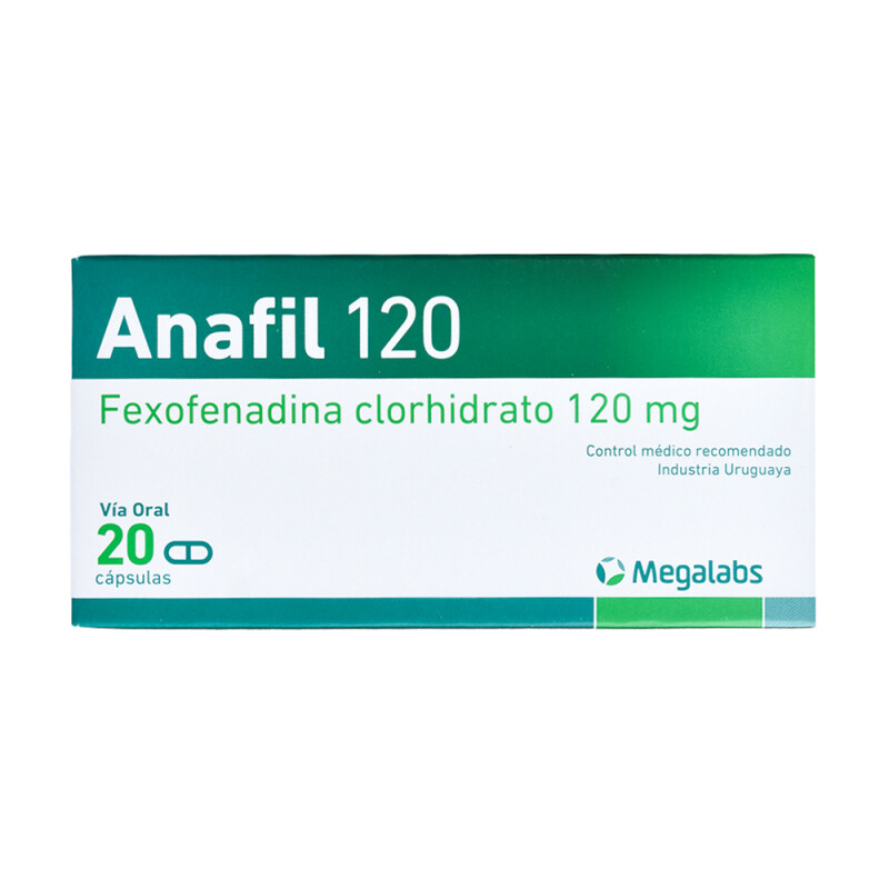 Anafil 120Mg, 20 Comprimidos Anafil 120Mg, 20 Comprimidos