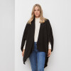 Ruana Super Soft NEGRO