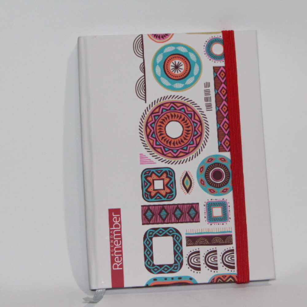 AGENDA REMEMBER PRINT 1370 TAPA FORMAS MANDALAS