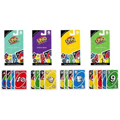 Juego de Cartas Uno Pack Extensión Complementaria CAMBIO