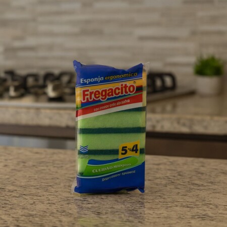 ESPONJA ECONOMICA FREGACITO 5X4 ESPONJA ECONOMICA FREGACITO 5X4