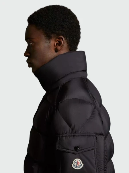 Moncler -Chaqueta rellena de plumas con capucha extraíble, VEZERE Negro