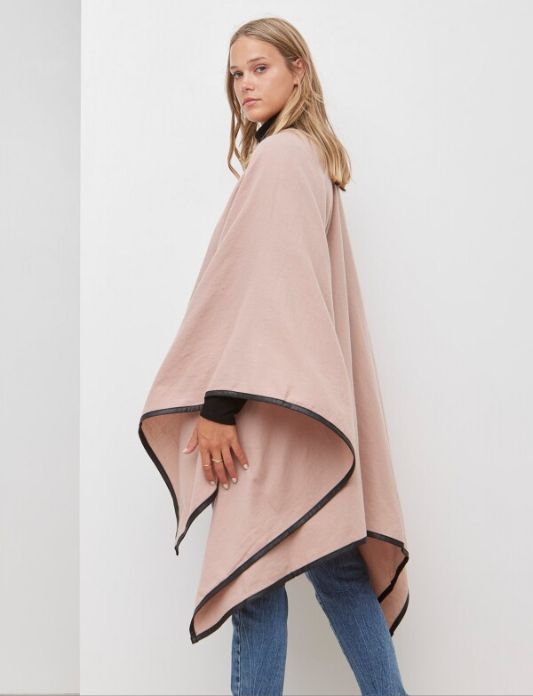 Ruana Soft ROSA OSCURO