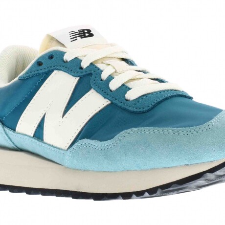 Championes de Mujer New Balance Running Course Azul - Celeste - Blanco
