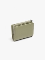 Cartera Básica Con Textura gris