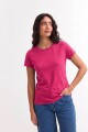 Remera cuello redondo ICONIC 150 ROSA PASTEL