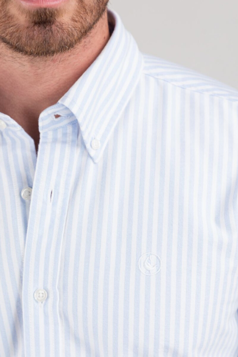 Camisa Oxford El Ganso - Kodak Celeste