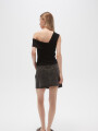 Falda Tahira Marron