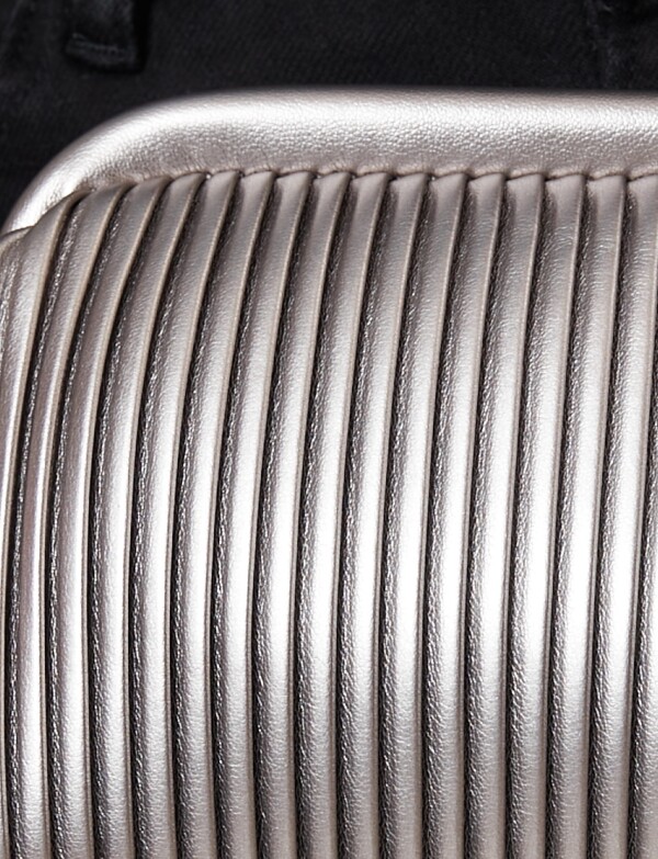 Cartera Clutch PLATEADO