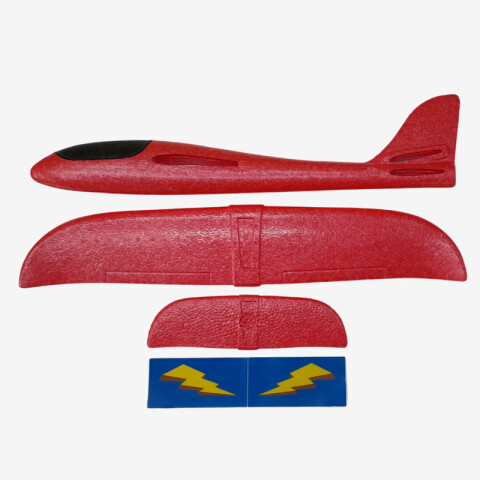 Avión planeador de espuma 47cm Avión Planeador De Espuma 47cm