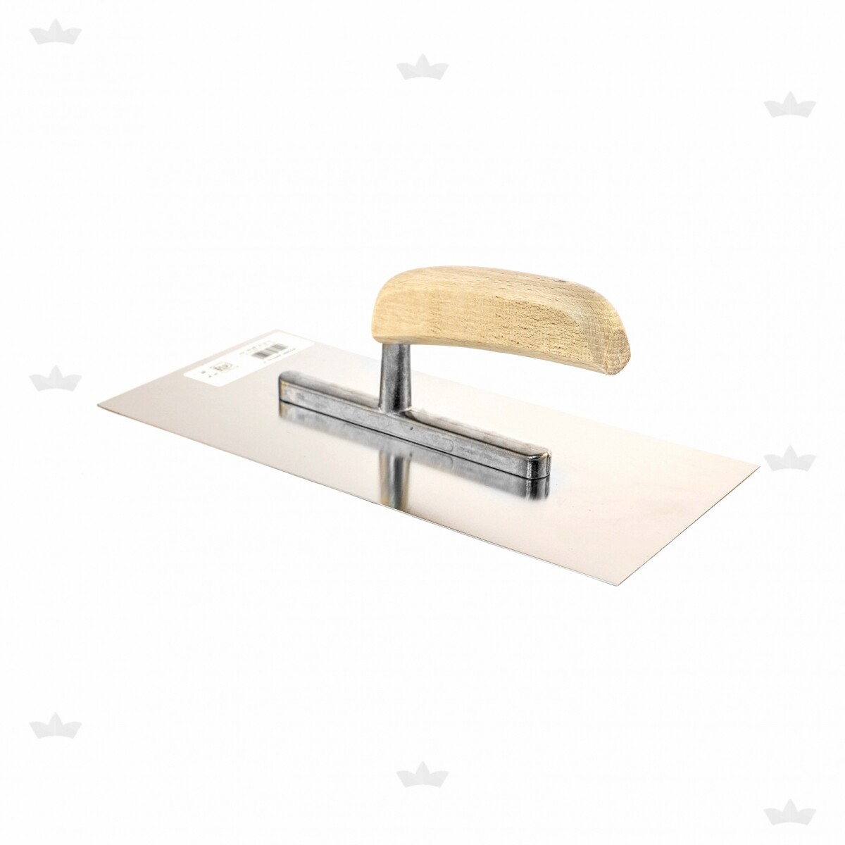 LLANA ACERO INOXIDABLE CON MANGO DE MADERA- 28 X 13cm 