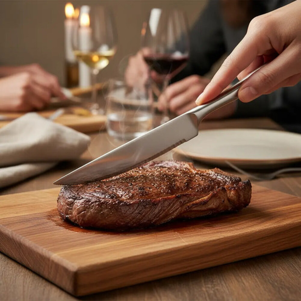 12 Cuchillos de carne acero gastronomico KUTT 12 Cuchillos de carne acero gastronomico KUTT