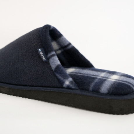 Pantufla Classic azul cuadrille Pantufla Classic azul cuadrille
