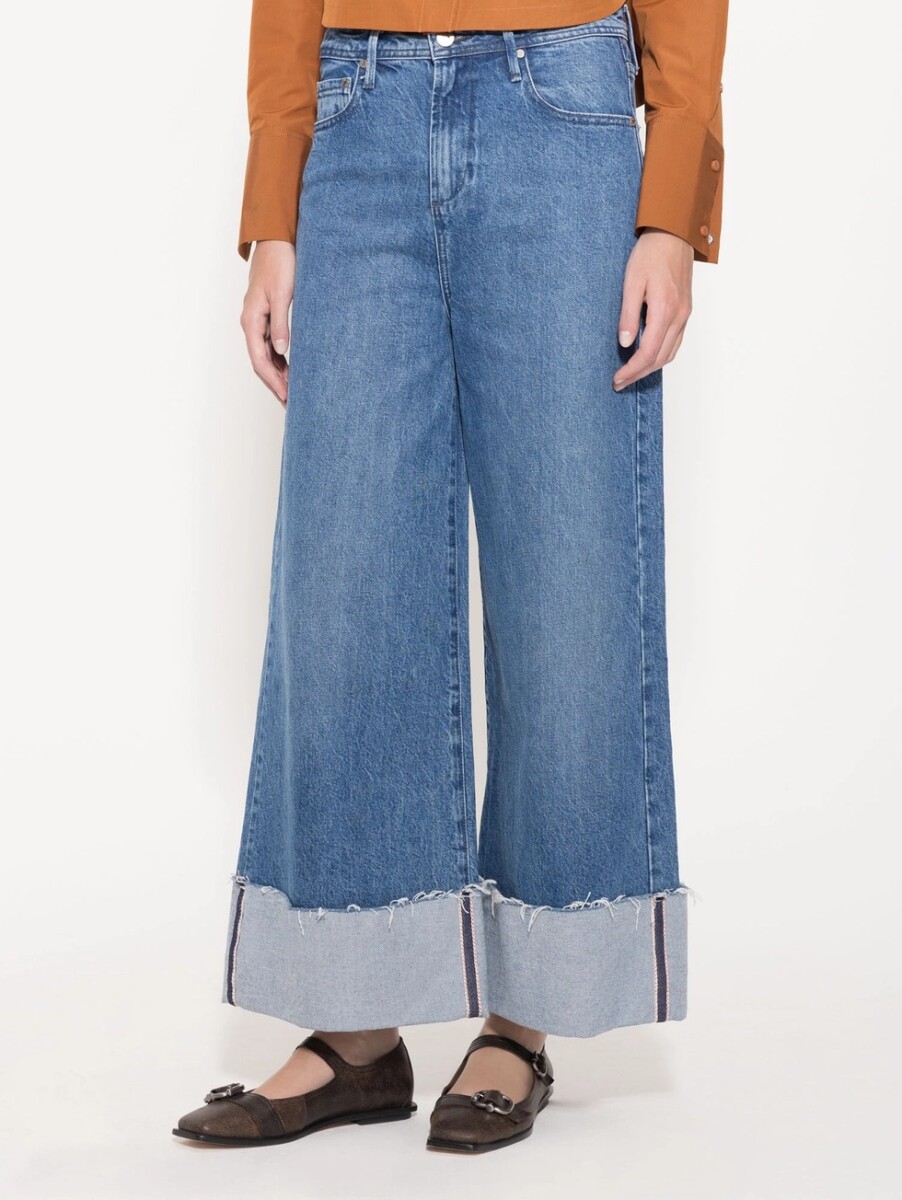 JEANS ROSES REVERSE 