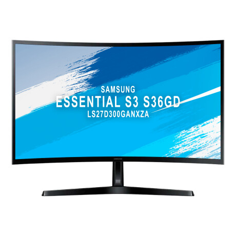 Monitor Curvo Samsung Essential S3 S36GD 24'' 1080P 100HZ 001