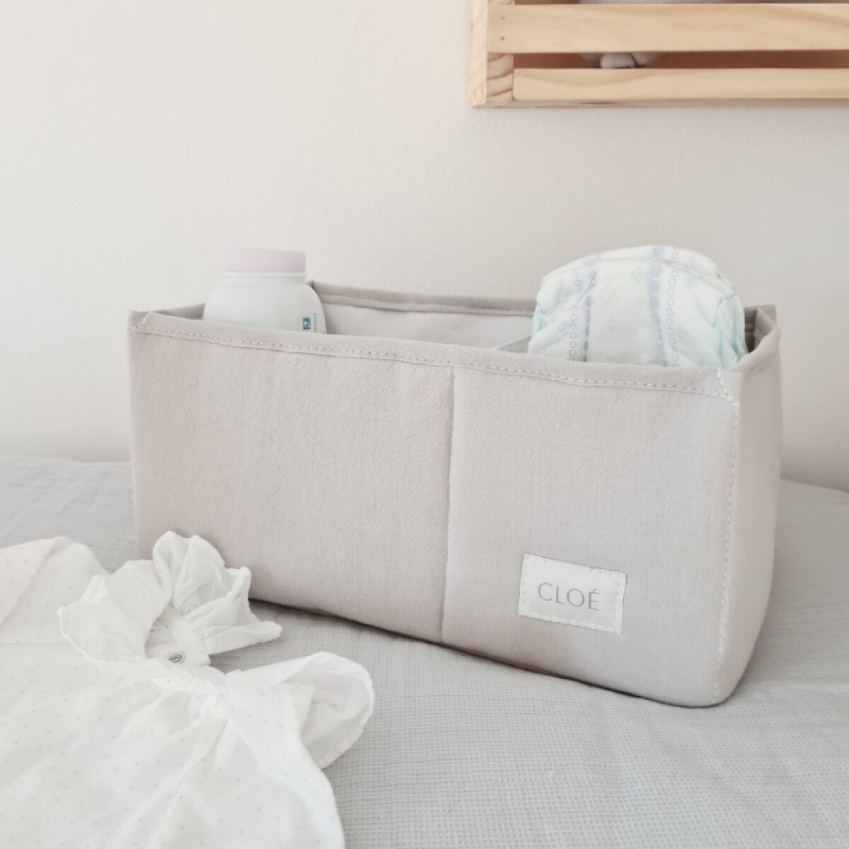 Canasto Diaper - Gris 