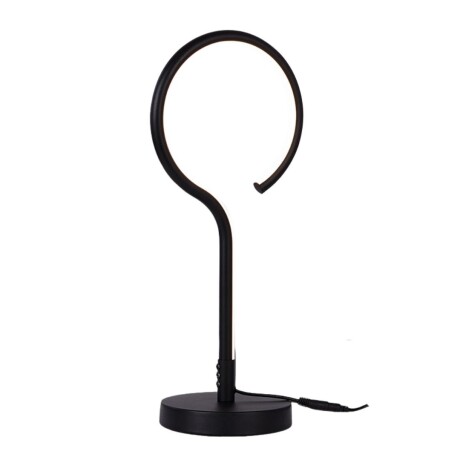 Portátil led Minimalista 3 intensidades 3 Toques NEGRA