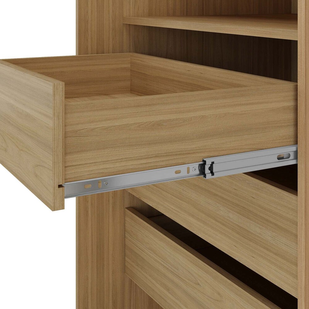 PLACARD 2 PUERTAS MDF MARRON TRENTINO