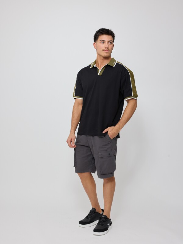 POLO VORAN RUSTY Negro