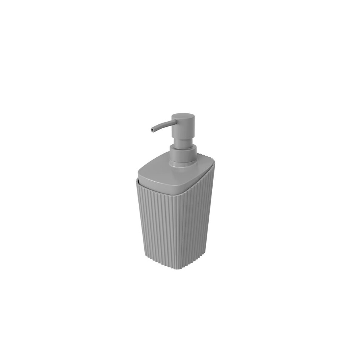DISPENSADOR JABON 350ML GRIS COZA 