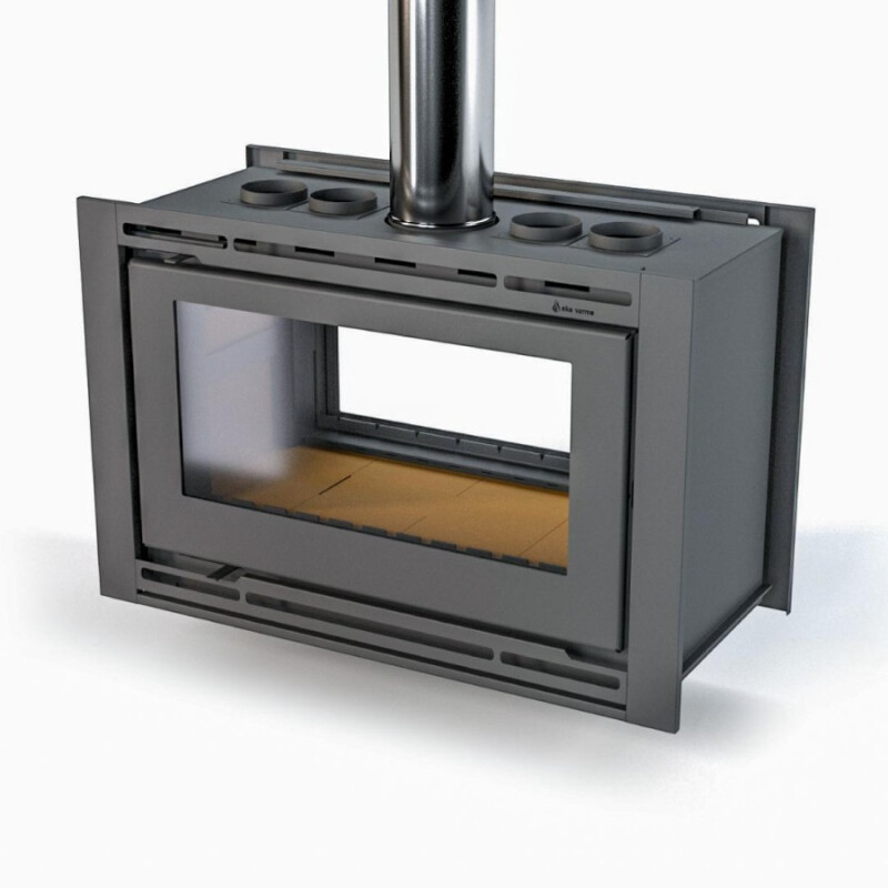 Calefactor Insertable Praga 897 Doble Frente Eko Varmo Calefactor Insertable Praga 897 Doble Frente Eko Varmo