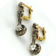 Caravanas Oro 18K Y Brillantes Caravanas Oro 18K Y Brillantes