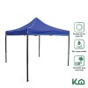 Gazebo reforzado toldo carpa 3x3mt azul Acero Gazebo reforzado toldo carpa 3x3mt azul Acero