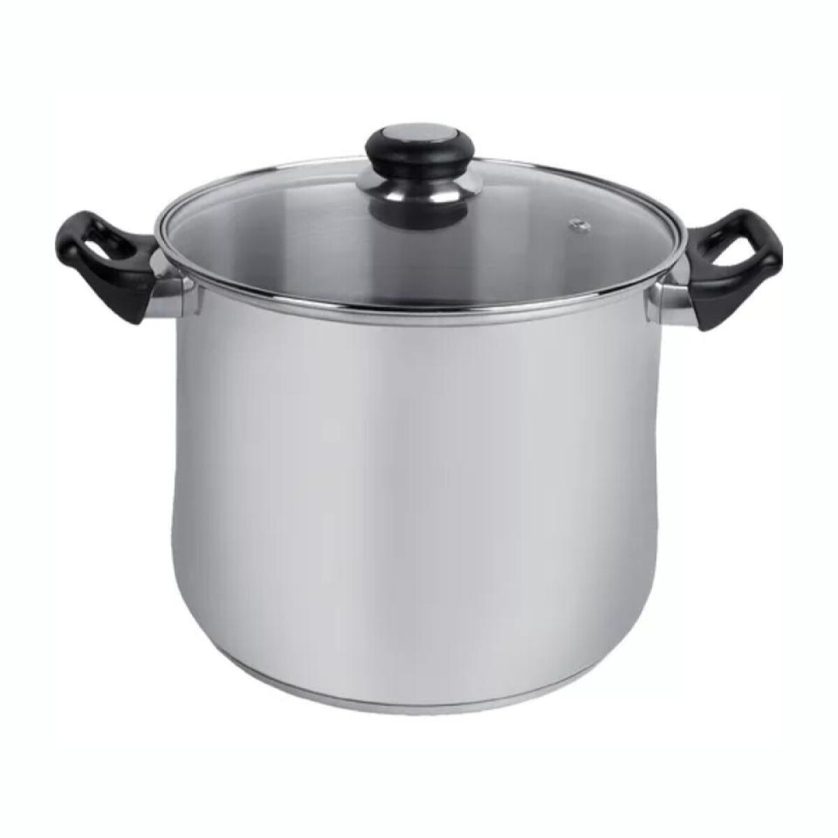 Olla De Acero Inoxidable CUORI GIULIA 28CM Capacidad 12Lts 