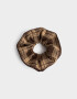 Skunzies Cuadros y Rayas Scrunchie - Estampado Escoces