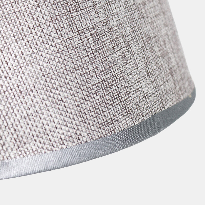LAMPARA GRIS/GRIS COMB P/MESA 30X45CM Unica