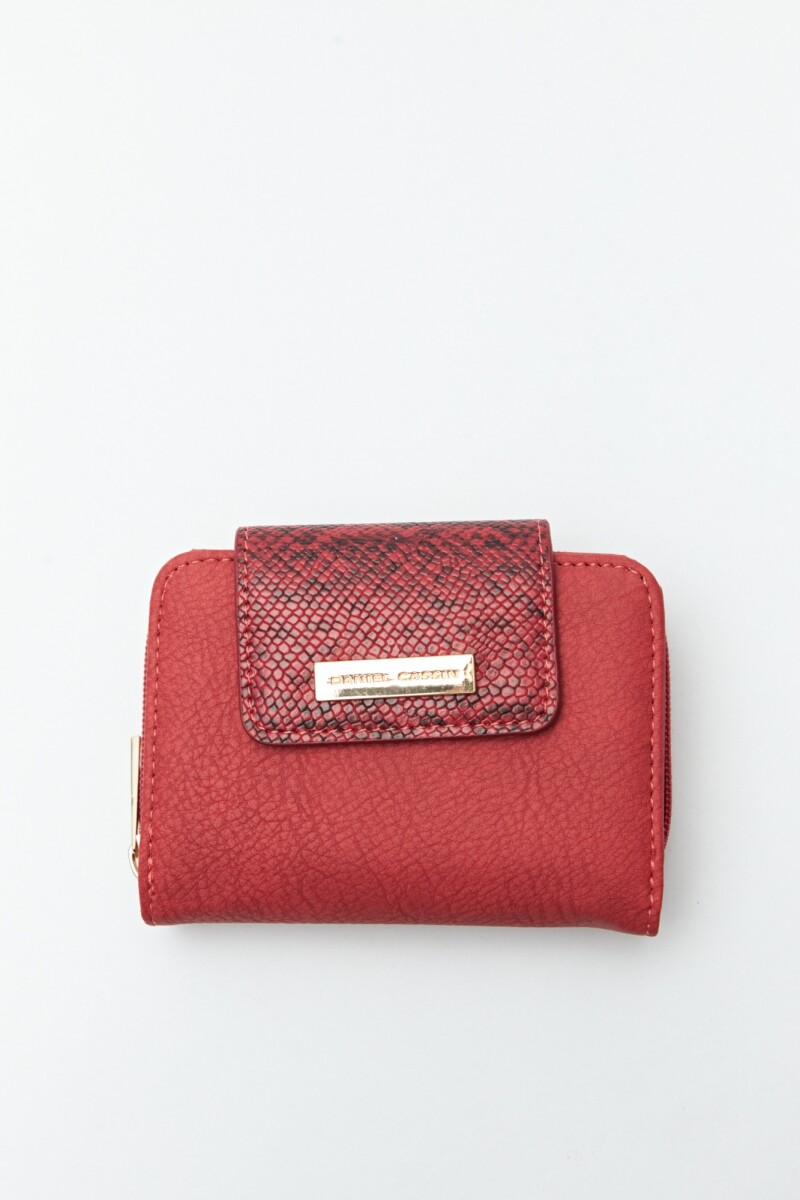 BILLETERA NOAH Rojo