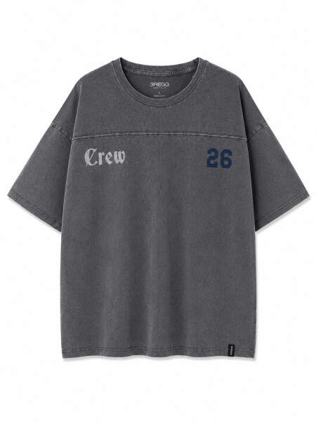 REMERA PONCHE GRIS OSCUROGenérico