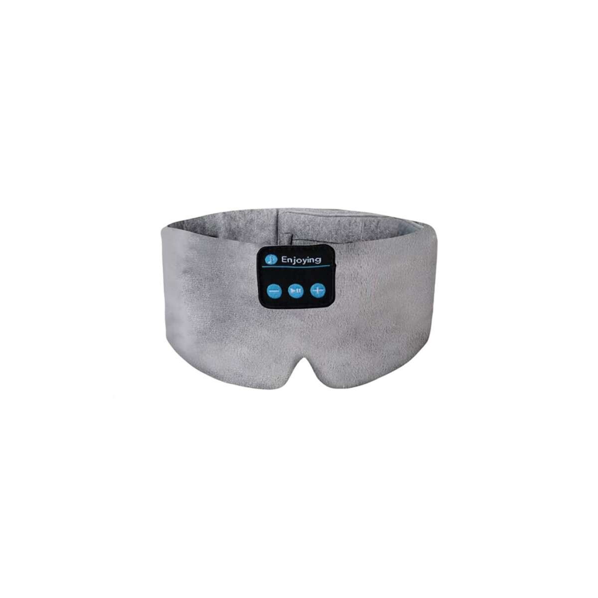 Vincha antifaz con Bluetooth Relax para dormir antistress - Gris 