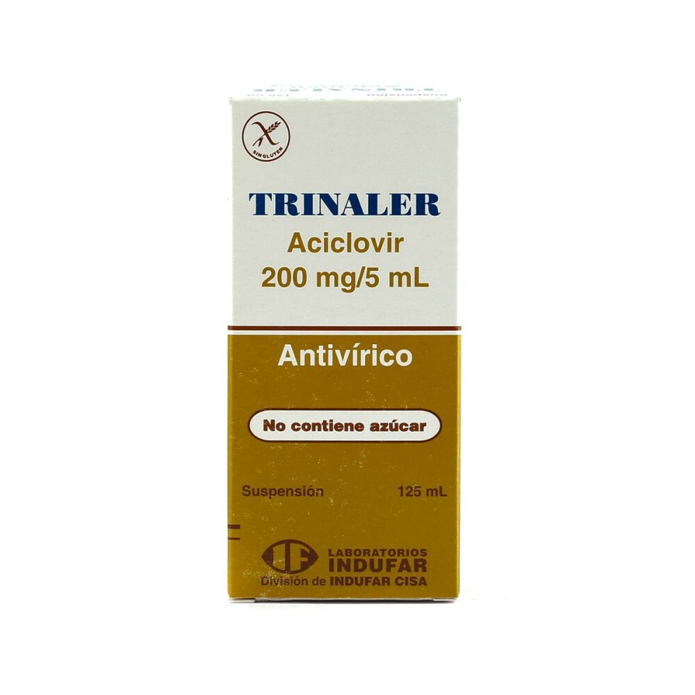 TRINALER SUSP. FRASCO X 125 ML. única