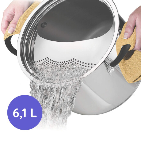 Olla para Pasta 24 cm de 7,8 Litros Tramontina Olla para Pasta 24 cm de 7,8 Litros Tramontina