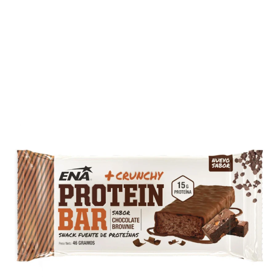Suplemento Ena Protein Bar x unidad Marrón Chocolate