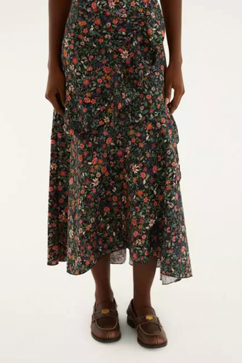 FALDA JARDIN Multicolor