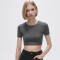 Remera Hazakura Gris Oscuro