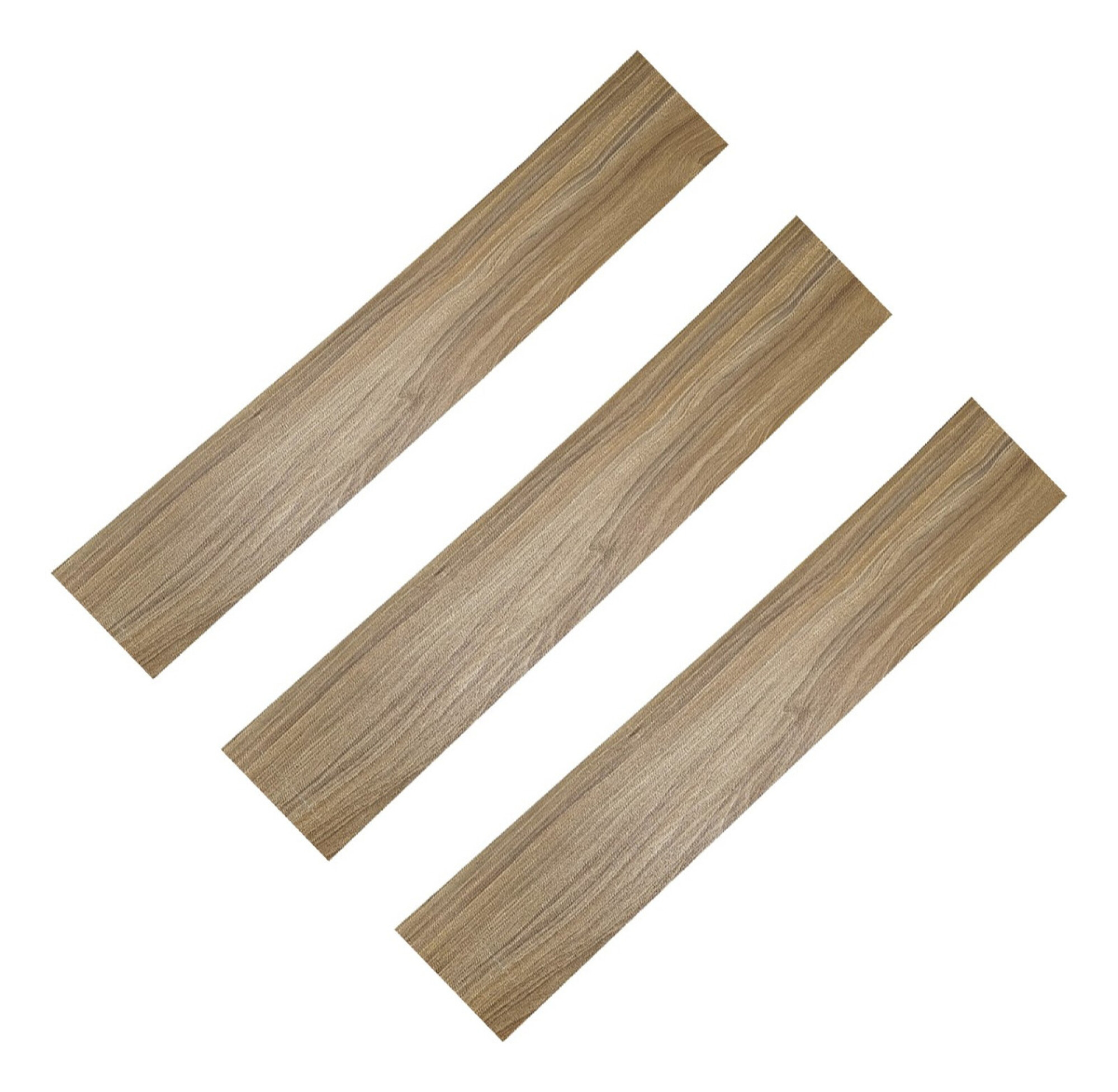 Tablones de piso de vinilo autoadhesivo de roble gris claro 6x36 1.2 mm -  10 tablas / 15 pies cuadrados Achim Importing Co. STP1.2GO10
