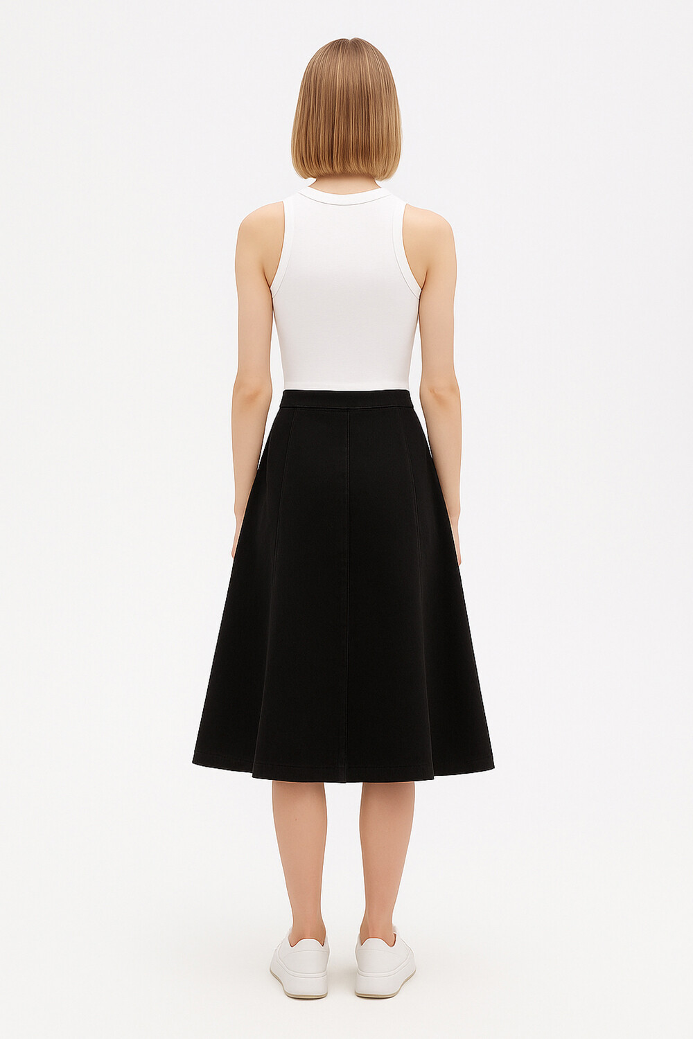 Falda Aunin Negro