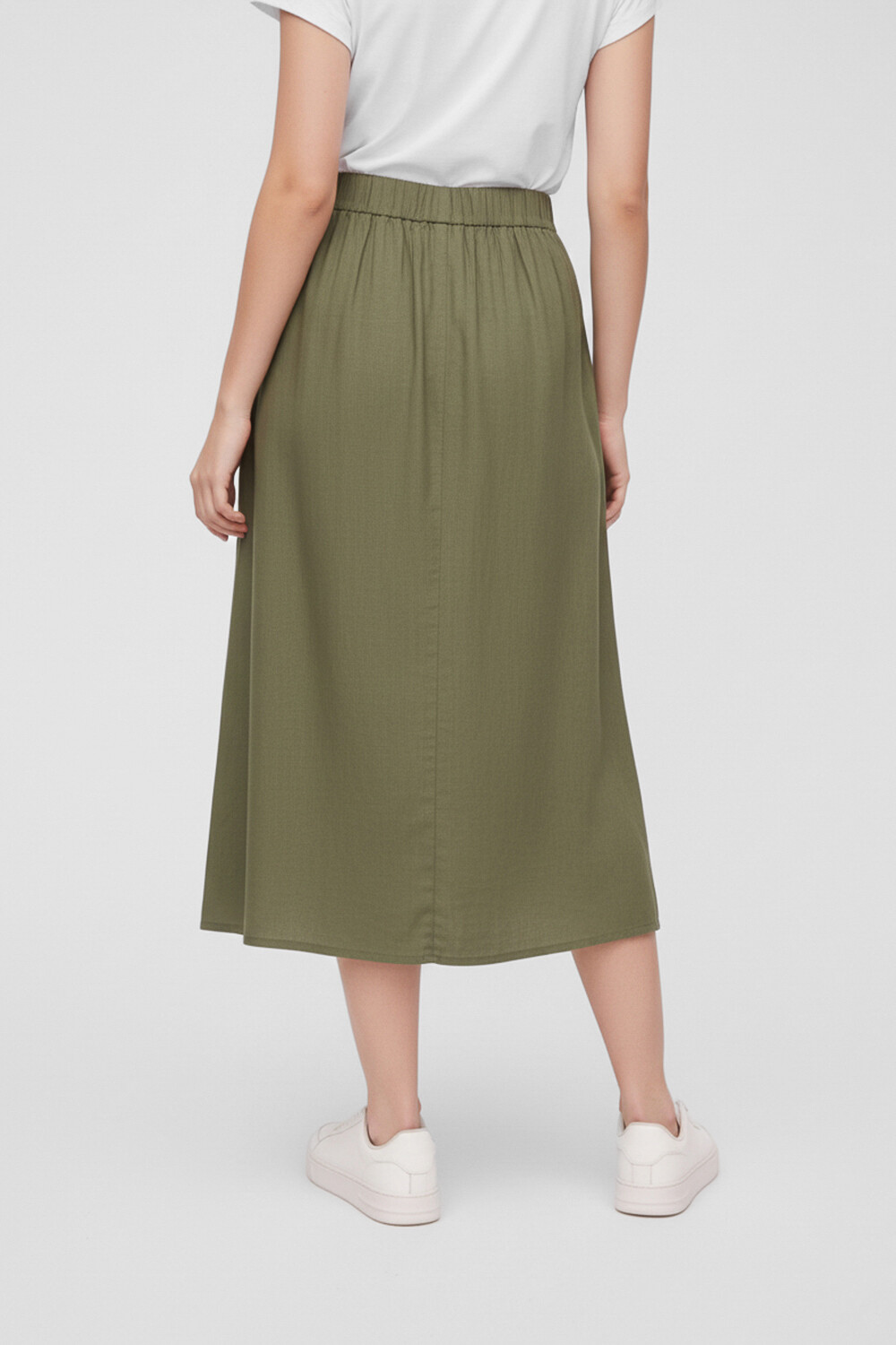 Falda Lewin Verde Oliva