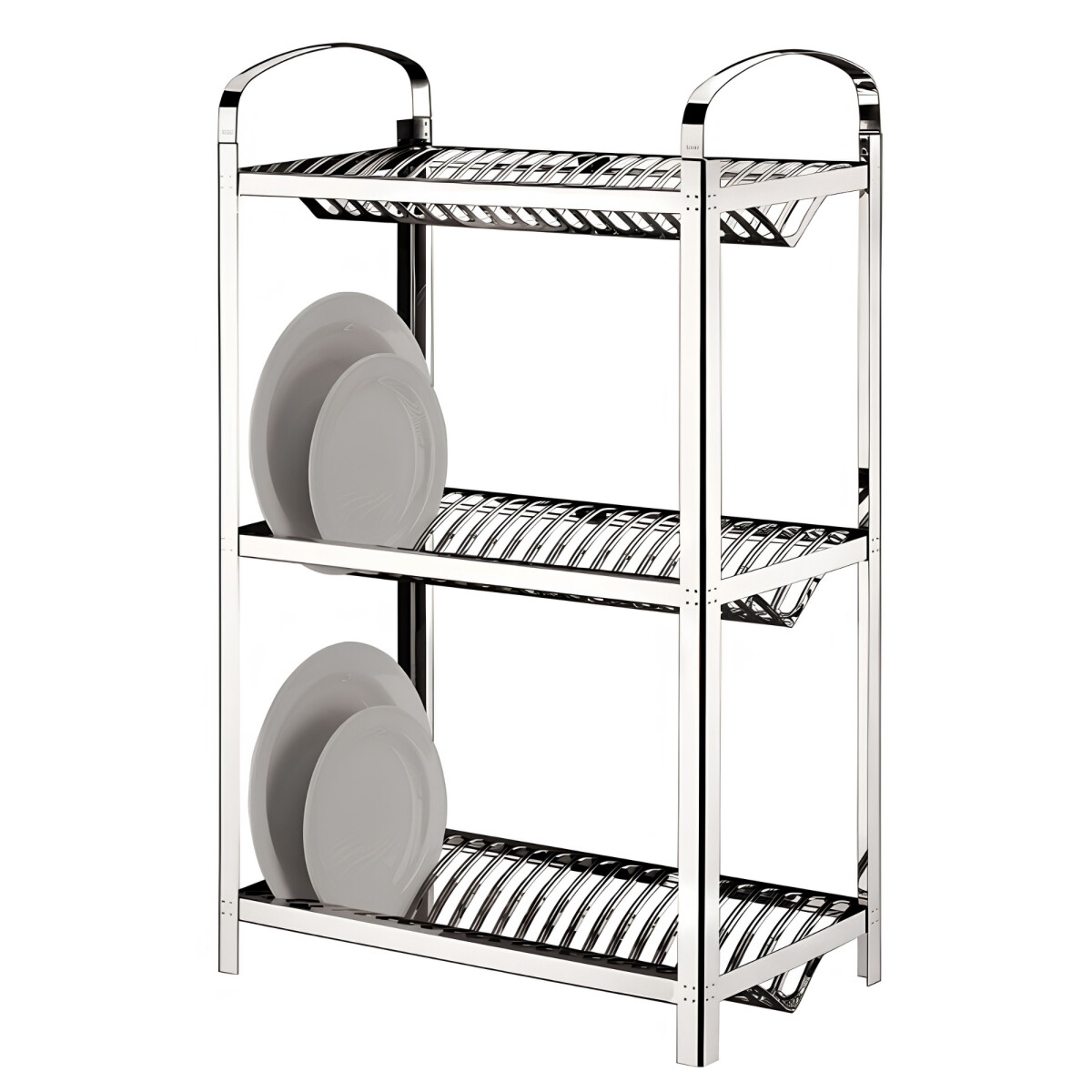 Escurridor de Platos Profesional 60 Platos | Brinox 
