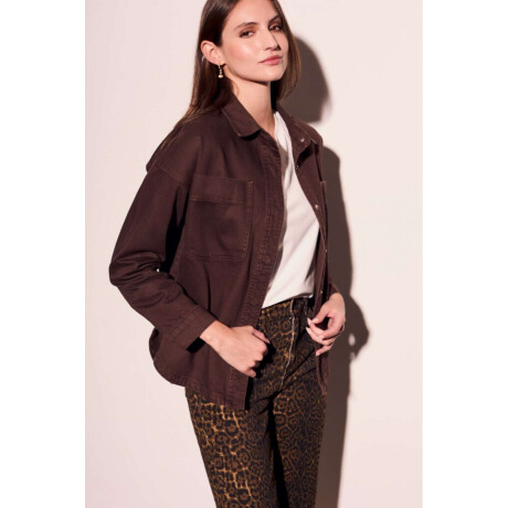Sobrecamisa Marrón