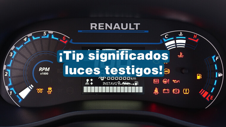 ¿Qué significan las luces testigo del tablero de tu auto?